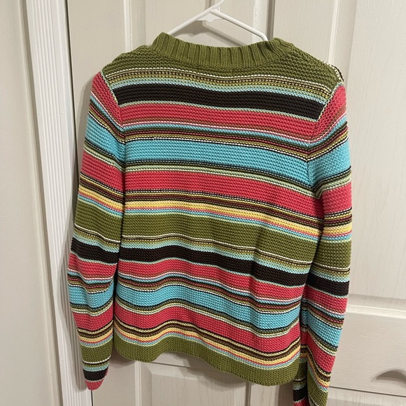 Liz Claiborne Multi-colored‎ Sweater Size Medium. - Picture 3 of 3